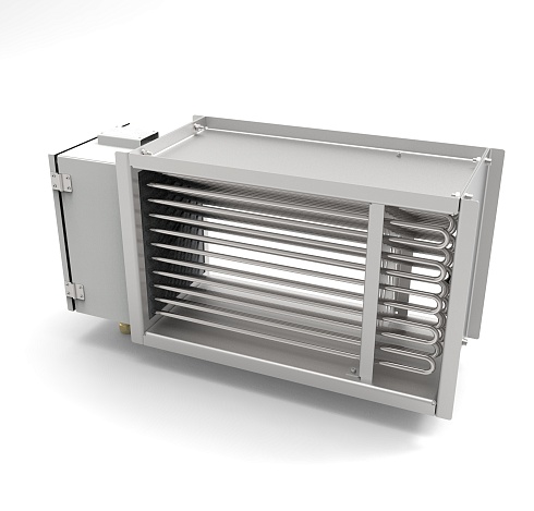 Взрывозащищенный канальный нагреватель воздуха EEX-AIRBOX-380-3-50-12. Mощность 12кВт