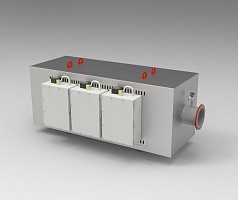 Взрывозащищенный канальный нагреватель азота EEX-AIRBOX-380-3-50-340. Мощность 340кВт