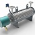 Взрывозащищенный проточный нагреватель природного газа DEX-AL-380-3-50-27 мощностью 27кВт