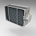 Взрывозащищенный канальный нагреватель воздуха  DEX-AIRBOX-380-3-50-75. Mощность 75кВт