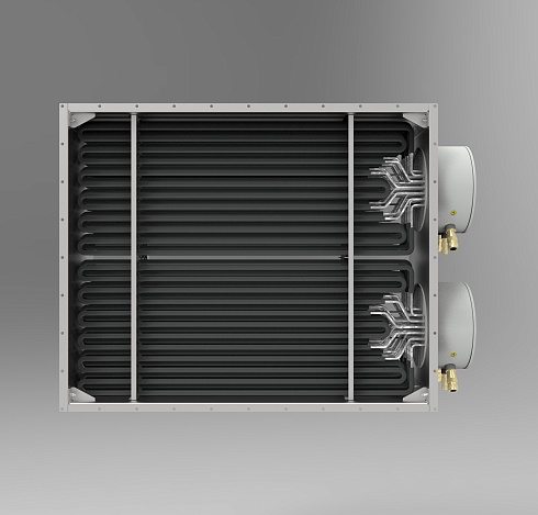 Взрывозащищенный канальный нагреватель воздуха  DEX-AIRBOX-380-3-50-125. Mощность 125кВт