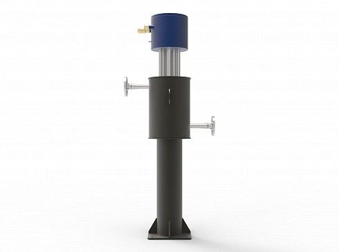Взрывозащищенный циркуляционный нагреватель уплотнительного газа        DEX-AL-380-3-50-3 мощностью 3кВт